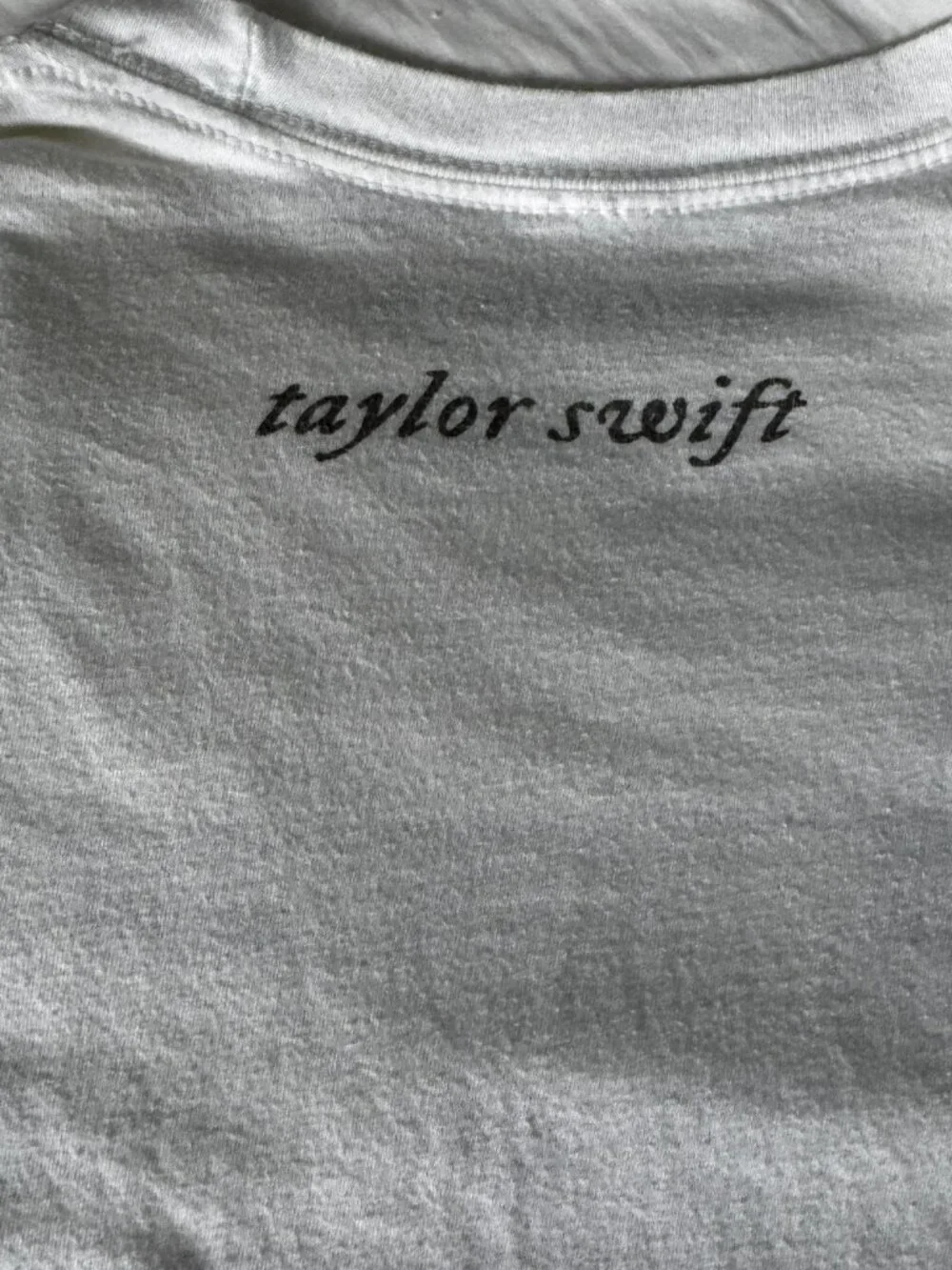 Taylor Swift Folklore "Seven" Lyrics Tshirt - Picture 2 of 3